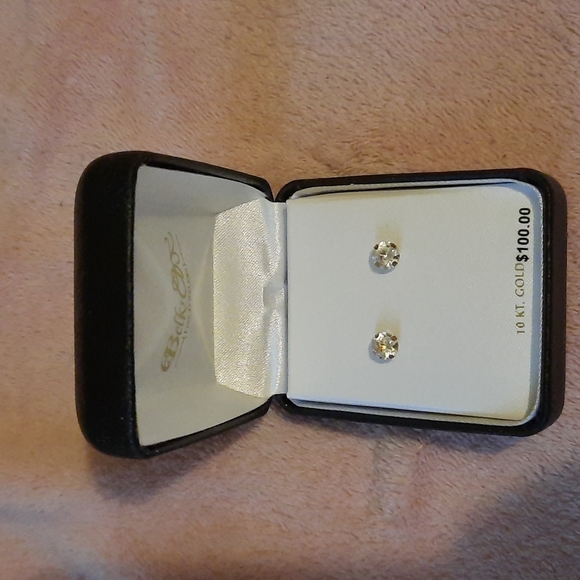 10k Gold Earrings (J13)